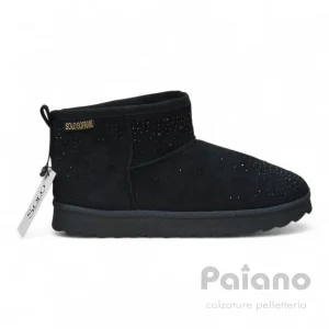 Solo Soprani 521p04 nero stivaletto modello UGG